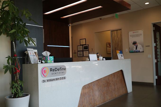Front reception desk at ReDefine Dentistry